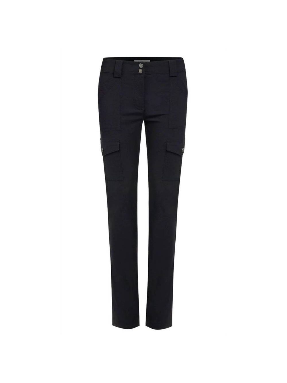 NEW ANATOMIE women's kate skinny cargo pant in black NWT